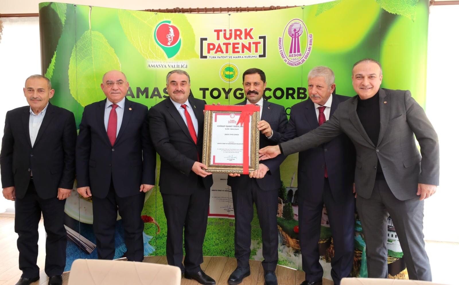 YHKB Birlik Müdürümüz Mustafa Örgüt, "Amasya Toyga Çorbası" Coğrafi İşareti Tanıtım Programına Katıldı